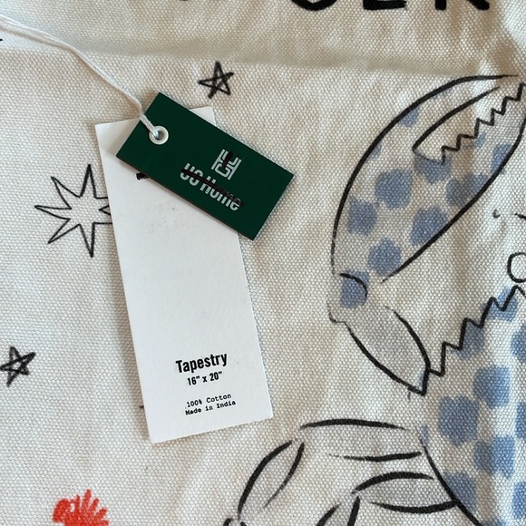 NWT urban outfitters zodiac sign,“cancer” tapestry - Picture 3 of 4